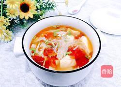 番茄金针菇豆腐汤的做法图解19