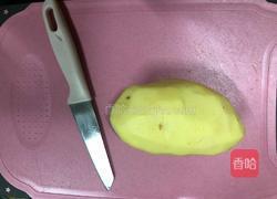 香煎土豆香肠块的做法图解1