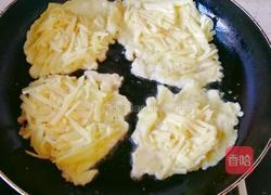 土豆丝煎饼的做法图解5