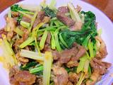 芹菜炒牛肉