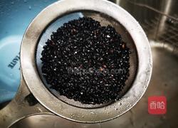 紫薯紫米面包的做法图解2