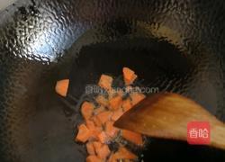 肉末花菜的做法图解3