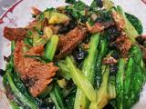 豆豉鲮鱼油麦菜