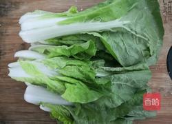 蒜香小白菜的做法图解1
