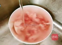 木瓜大脚菌椰汁鸭肉汤的做法图解4