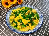 韭菜冬笋炒蛋
