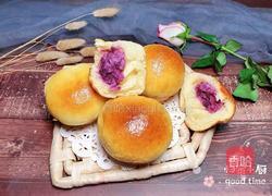紫薯大米夹心面包的做法图解21