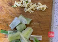 白菜炒豆腐的做法图解3