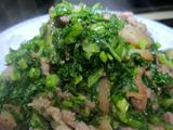 雪菜肉丝