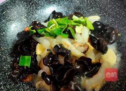 黑木耳炒蹄筋的做法图解9