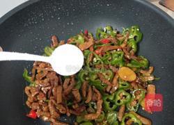 辣椒炒肉丝的做法图解8