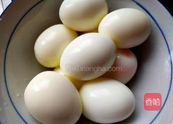 酱蹄汤烧茨菇酱蛋百叶结的做法图解2