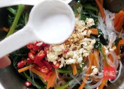 菠菜拌粉丝的做法图解10