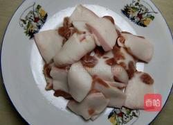 豆腐炒肉的做法图解2