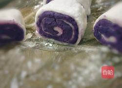 紫薯馒头卷的做法图解13