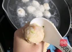 低卡鸡胸肉虾仁丸的做法图解10
