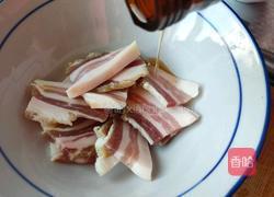 咸肉炒头薹的做法图解4