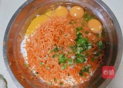 胡萝卜丝烙饼的做法图解5