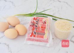 蟹柳鸡蛋便当的做法图解1