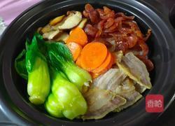 腊肠煲仔饭的做法图解8