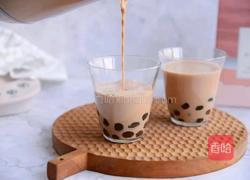 自制｜珍珠奶茶的做法图解8