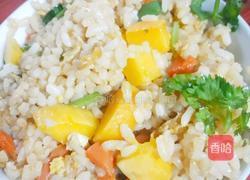 芒果炒饭的做法图解8