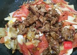 胡萝卜杏鲍菇炒肉的做法图解13
