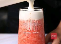 喜茶同款芝芝莓莓的做法(小兔奔跑饮品教程)的做法图解7