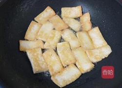 蒜苗炒豆腐便当的做法图解3