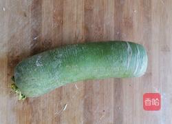 青萝卜丝拌白糖的做法图解1