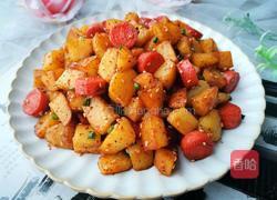 孜然火腿土豆丁的做法图解14