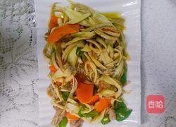 手丝杏鲍菇炒肉丝的做法图解6