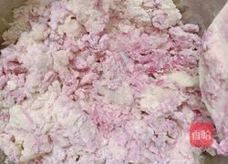 樱花酥 无色素火龙果版的做法图解1