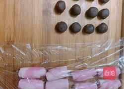 樱花酥 无色素火龙果版的做法图解7