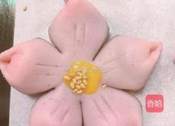 樱花酥 无色素火龙果版的做法图解12