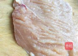 蒜香鸡胸肉的做法图解3