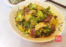 西兰花炒牛肉的做法图解11
