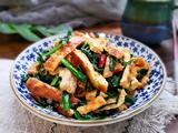 韭菜炒豆腐