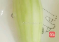 清炒长蒲瓜的做法图解1