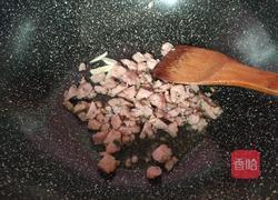 酱炒肉末藕片的做法图解4