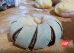 豆沙面包卷的做法图解6