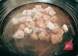 大脚菌豆芽牛腱汤的做法图解5