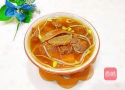 大脚菌豆芽牛腱汤的做法图解18