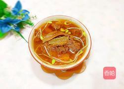 大脚菌豆芽牛腱汤的做法图解19
