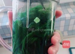 菠菜鸡蛋饼的做法图解2