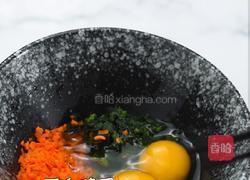 胡萝卜菠菜蛋饼的做法图解5