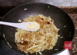卷心菜炒粉丝的做法图解12