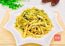 雪菜炒竹笋的做法图解9