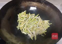 雪菜炒竹笋的做法图解4
