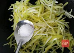 韭黄炒肉丝的做法图解7